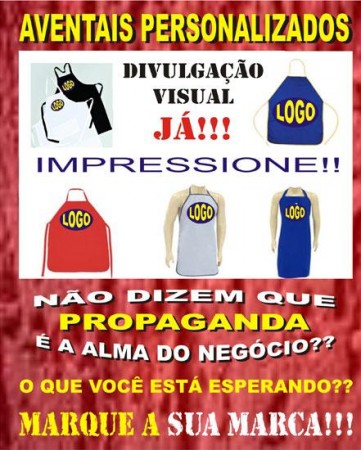 Aventais Personalizados